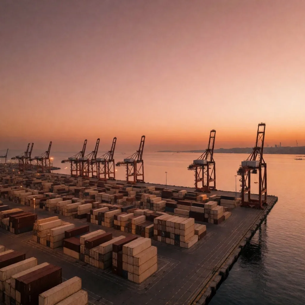 Türkiye limanı ve ticaret bölgesi